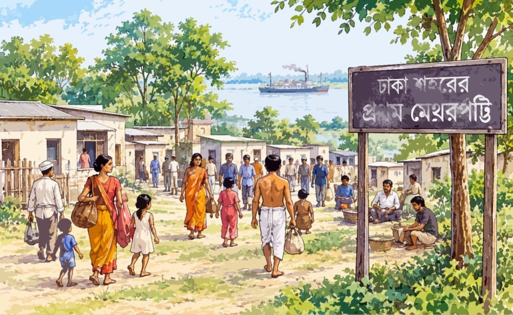 ঢাকা শহরের প্রথম মেথরপট্টি