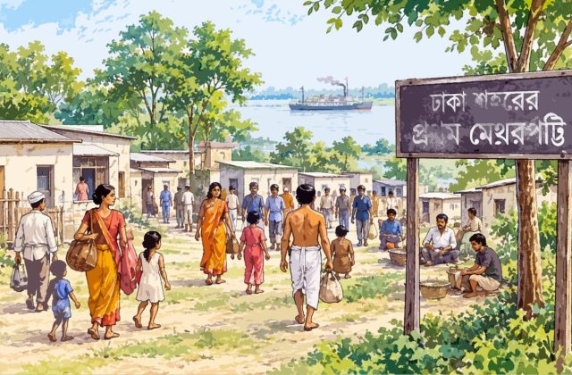 ঢাকা শহরের প্রথম মেথরপট্টি