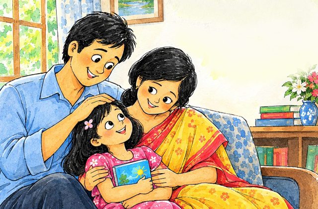 মা বাবা