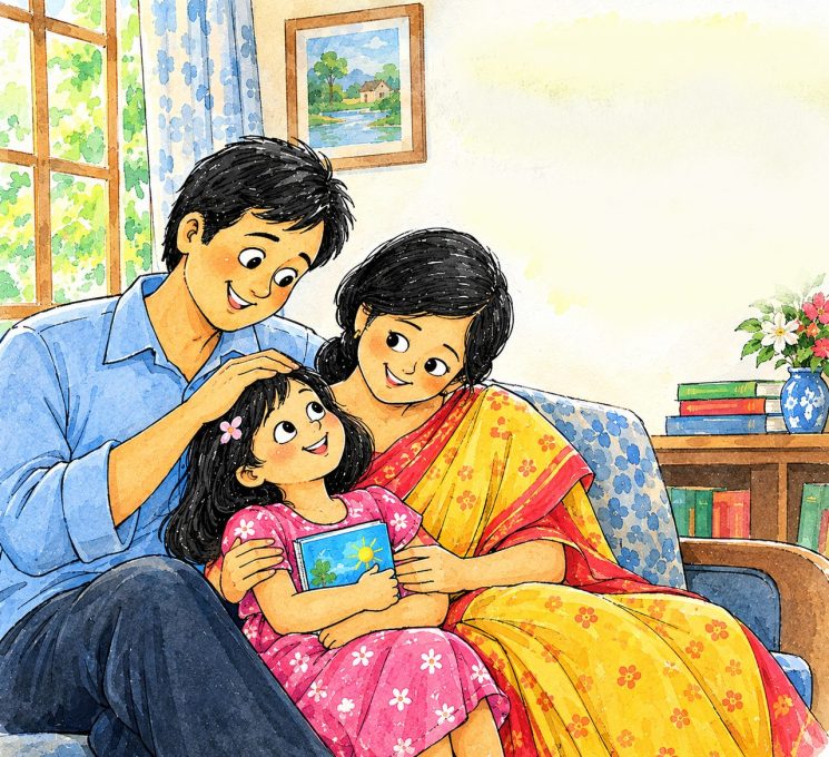 মা বাবা