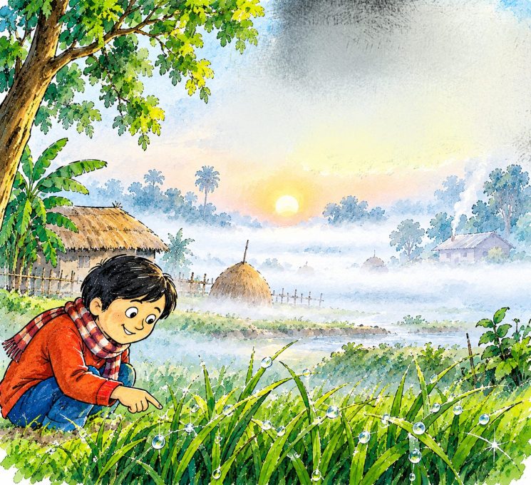 শীতের দিনে