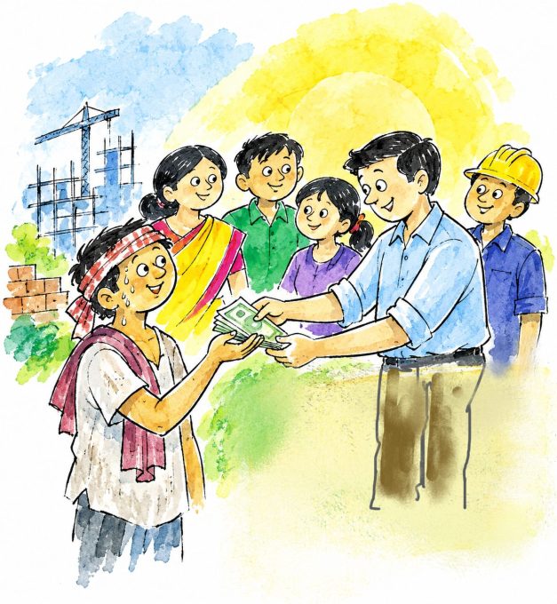 শ্রমিকের ঘাম