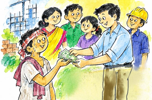 শ্রমিকের ঘাম